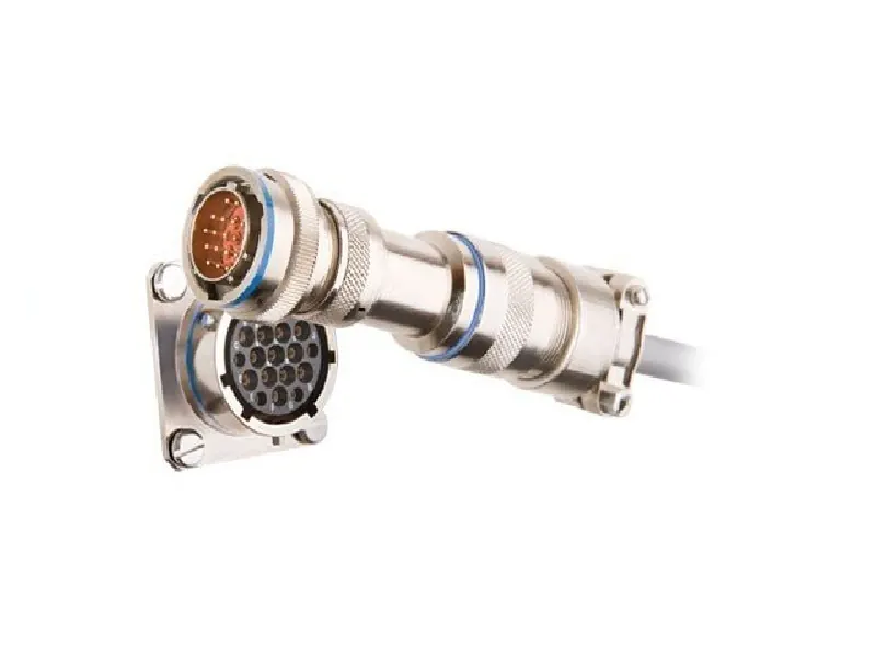 Harsh-environment circular connector assembly